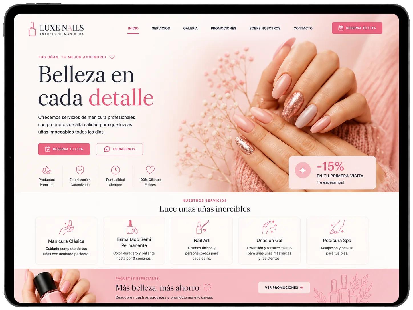 Website design preview 4
